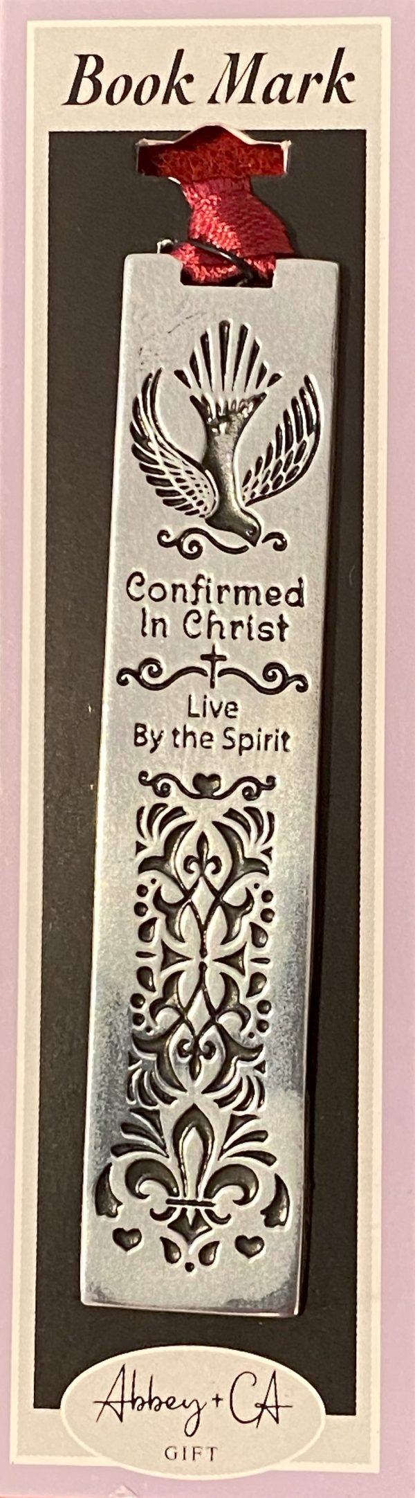 Confirmation Pewter Bookmark