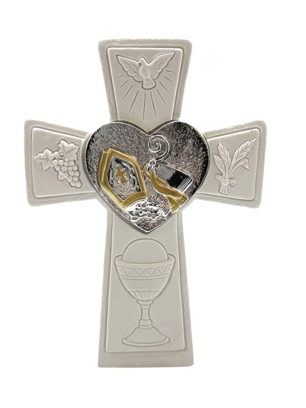 Ceramic Confirmation Cross