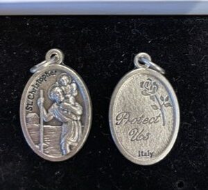 St Christoper Oval Medal
